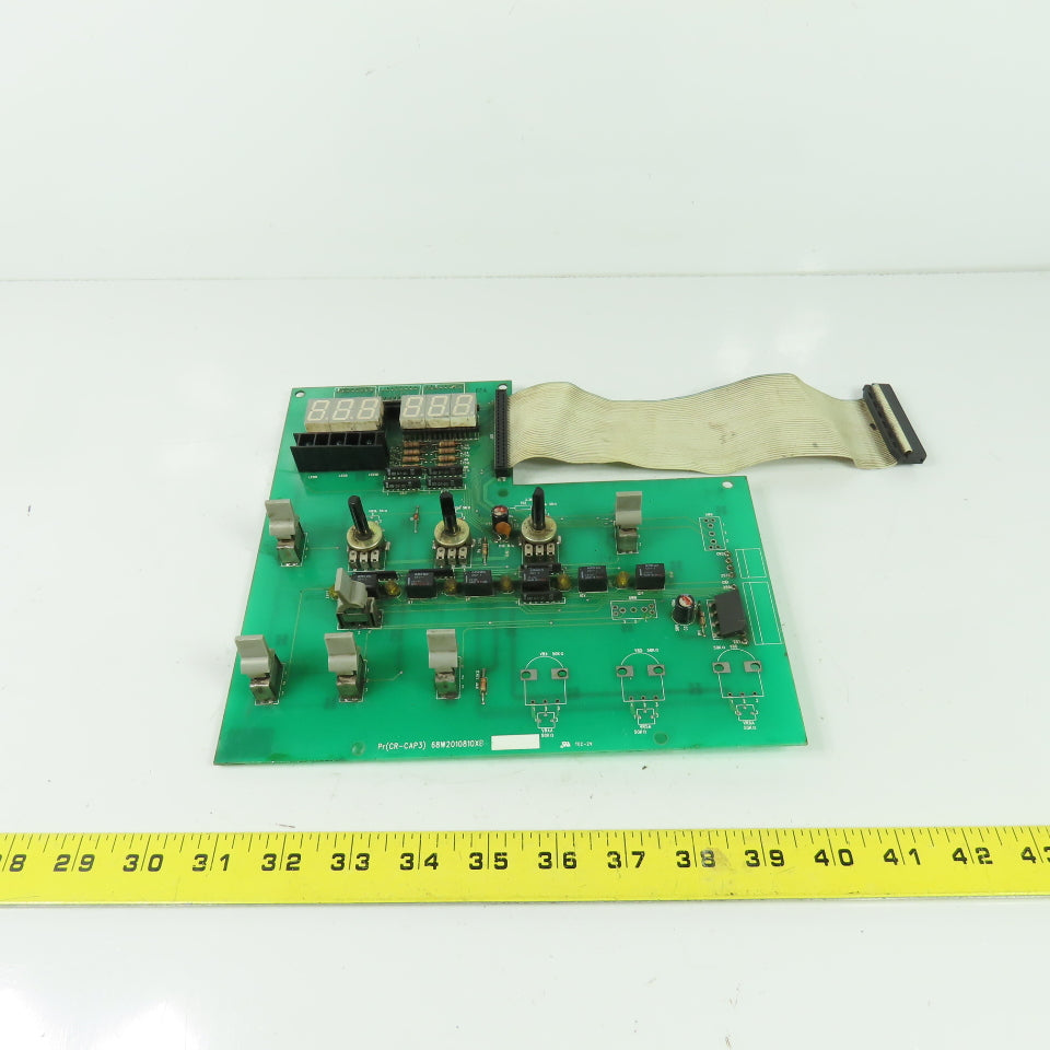 Yaskawa 68W2010810XB Motoman PC LED Digital Read Out Circuit Board
