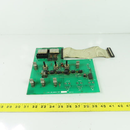 Yaskawa 68W2010810XB Motoman PC LED Digital Read Out Circuit Board