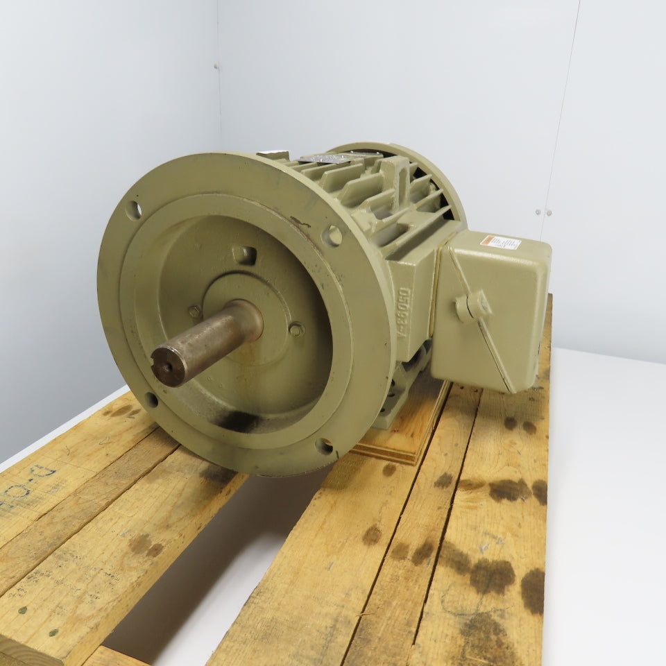 General Electric 5KS254SAB426F2 5HP Extra Severe Duty AC Motor Dual Shaft 460V