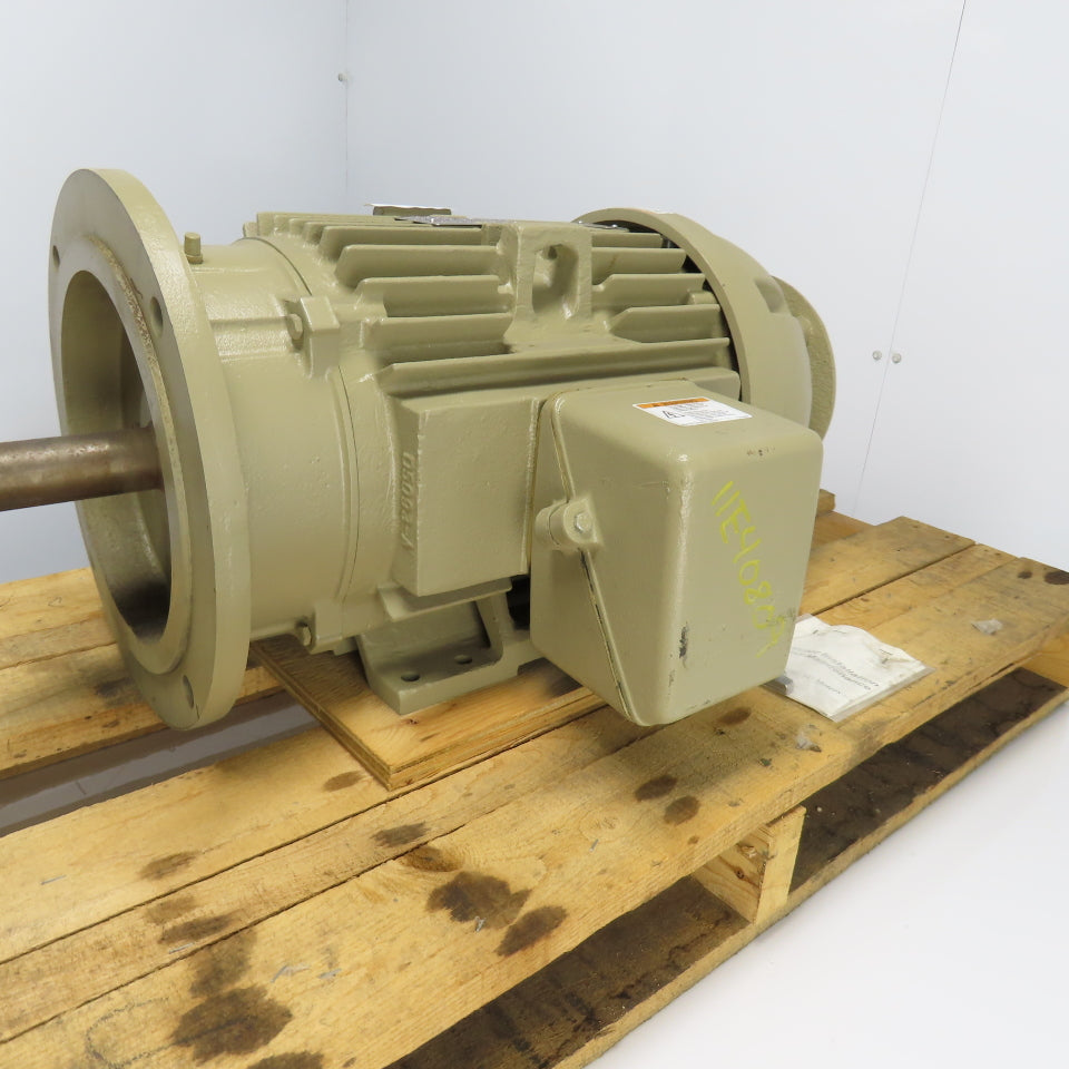 General Electric 5KS254SAB426F2 5HP Extra Severe Duty AC Motor Dual Shaft 460V