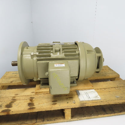 General Electric 5KS254SAB426F2 5HP Extra Severe Duty AC Motor Dual Shaft 460V