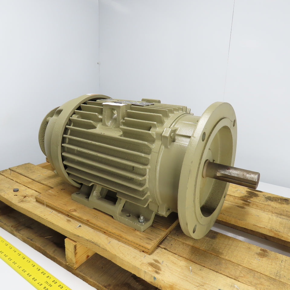 General Electric 5KS254SAB426F2 5HP Extra Severe Duty AC Motor Dual Shaft 460V