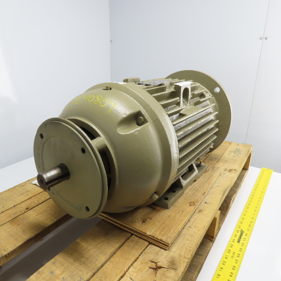 General Electric 5KS254SAB426F2 5HP Extra Severe Duty AC Motor Dual Shaft 460V
