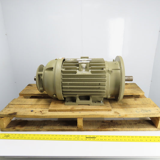 General Electric 5KS254SAB426F2 5HP Extra Severe Duty AC Motor Dual Shaft 460V