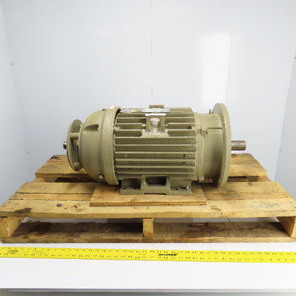 General Electric 5KS254SAB426F2 5HP Extra Severe Duty AC Motor Dual Shaft 460V