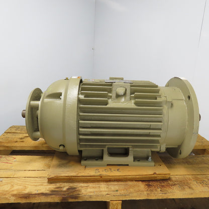 General Electric 5KS254SAB426F2 5HP Extra Severe Duty AC Motor Dual Shaft 460V