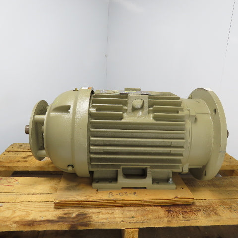 General Electric 5KS254SAB426F2 5HP Extra Severe Duty AC Motor Dual Shaft 460V