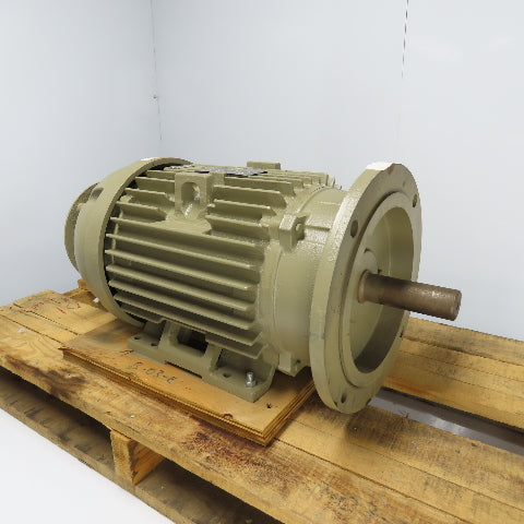 General Electric 5KS254SAB426F2 5HP Extra Severe Duty AC Motor Dual Shaft 460V