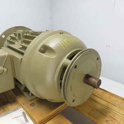 General Electric 5KS254SAB426F2 5HP Extra Severe Duty AC Motor Dual Shaft 460V