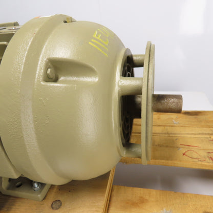 General Electric 5KS254SAB426F2 5HP Extra Severe Duty AC Motor Dual Shaft 460V