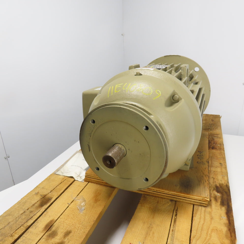 General Electric 5KS254SAB426F2 5HP Extra Severe Duty AC Motor Dual Shaft 460V
