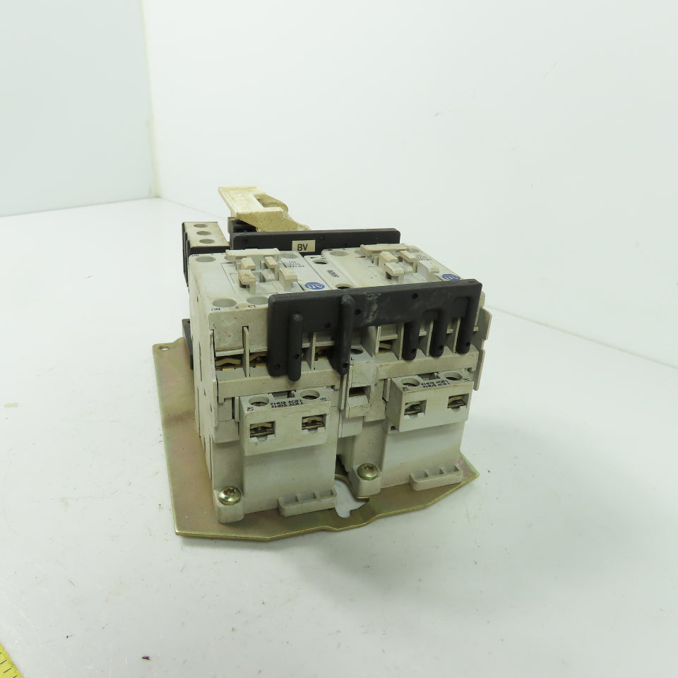 Allen Bradley 505-TOD-A1C 3Ph Reversing Motor Starter 600VAC 120V Coil
