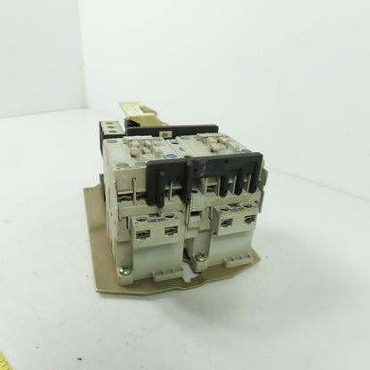 Allen Bradley 505-TOD-A1C 3Ph Reversing Motor Starter 600VAC 120V Coil