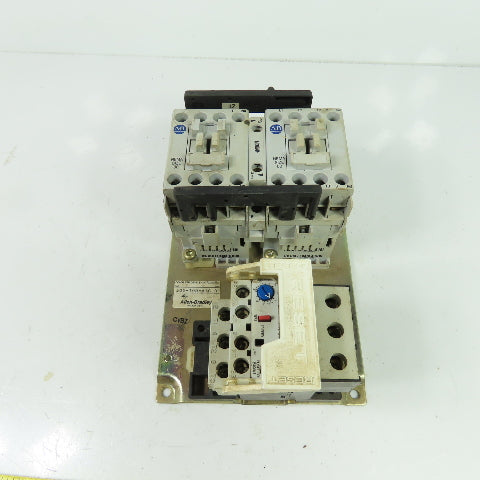 Allen Bradley 505-TOD-A1C 3Ph Reversing Motor Starter 600VAC 120V Coil