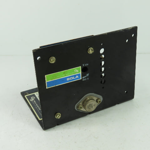 Sola Electric 83-24-225-2 Power Supply 24VDC 2.5A 50-400Hz