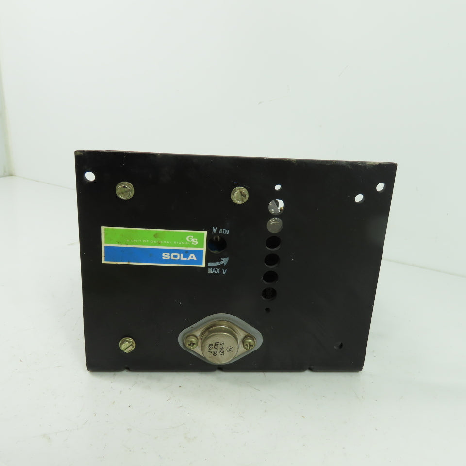 Sola Electric 83-24-225-2 Power Supply 24VDC 2.5A 50-400Hz