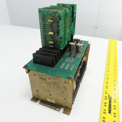 Gould Gettys 339-0006-01 11-1060-50 Servo Drive Controller W/ Cards