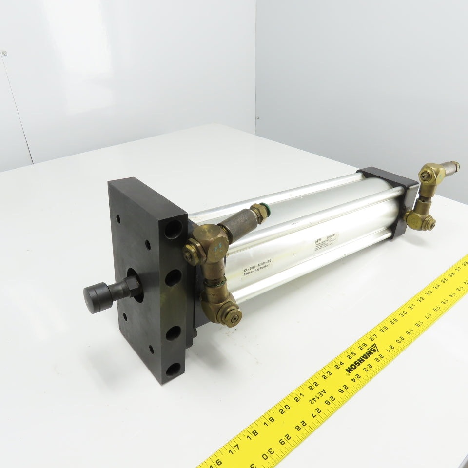 Parker 100 CJMPU19MC 370.0 Double Acting Pneumatic Cylinder 100mm Bore 10-Bar