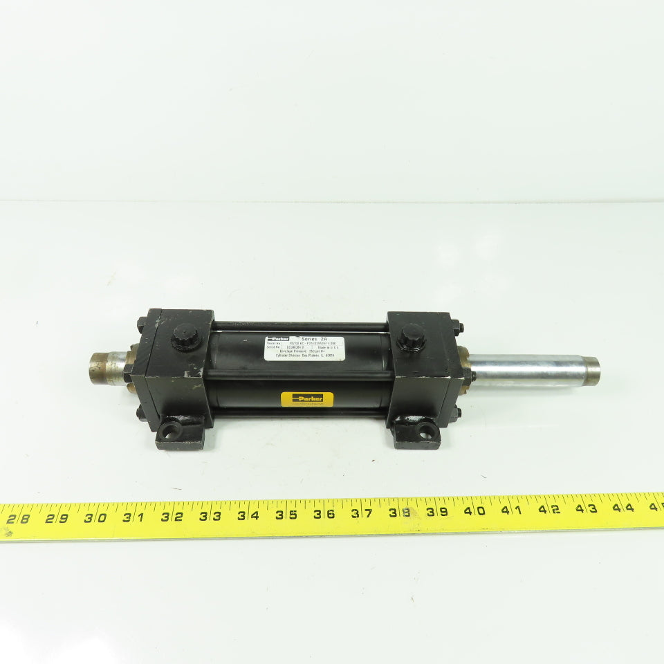 Parker 0.200 KC-P2AUS39A39A 4.000 Double Acting/End Hydraulic Cylinder 2" Bore