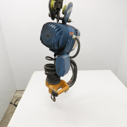 Demag PM12LF 275LB 2 Speed Electric Chain Hoist 10' Lift 46.8/7.8 FPM 460V 3PH
