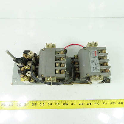 Furnas 22DP32AFE3 Size 1 3Ph Reversing Motor Starter 27A 600VAC 120V Coil