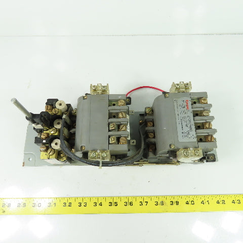 Furnas 22DP32AFE3 Size 1 3Ph Reversing Motor Starter 27A 600VAC 120V Coil