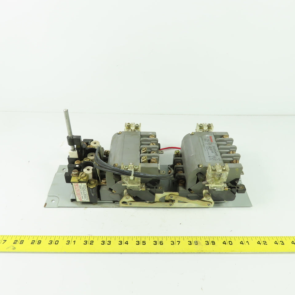 Furnas 22DP32AFE3 Size 1 3Ph Reversing Motor Starter 27A 600VAC 120V Coil