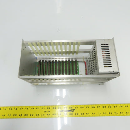 GPC-80A CX12-1534A 12 Slot Card Rack 85-264VAC 12VDC
