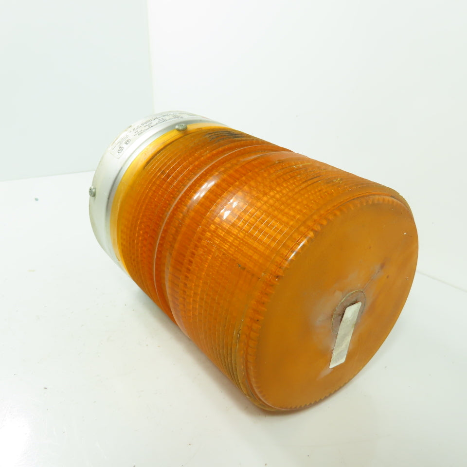 Federal Signal 131ST Starfire Amber Strobe Light  120V 50/60Hz A5 Series