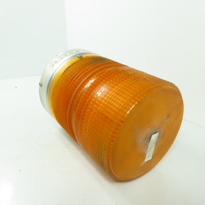 Federal Signal 131ST Starfire Amber Strobe Light  120V 50/60Hz A5 Series