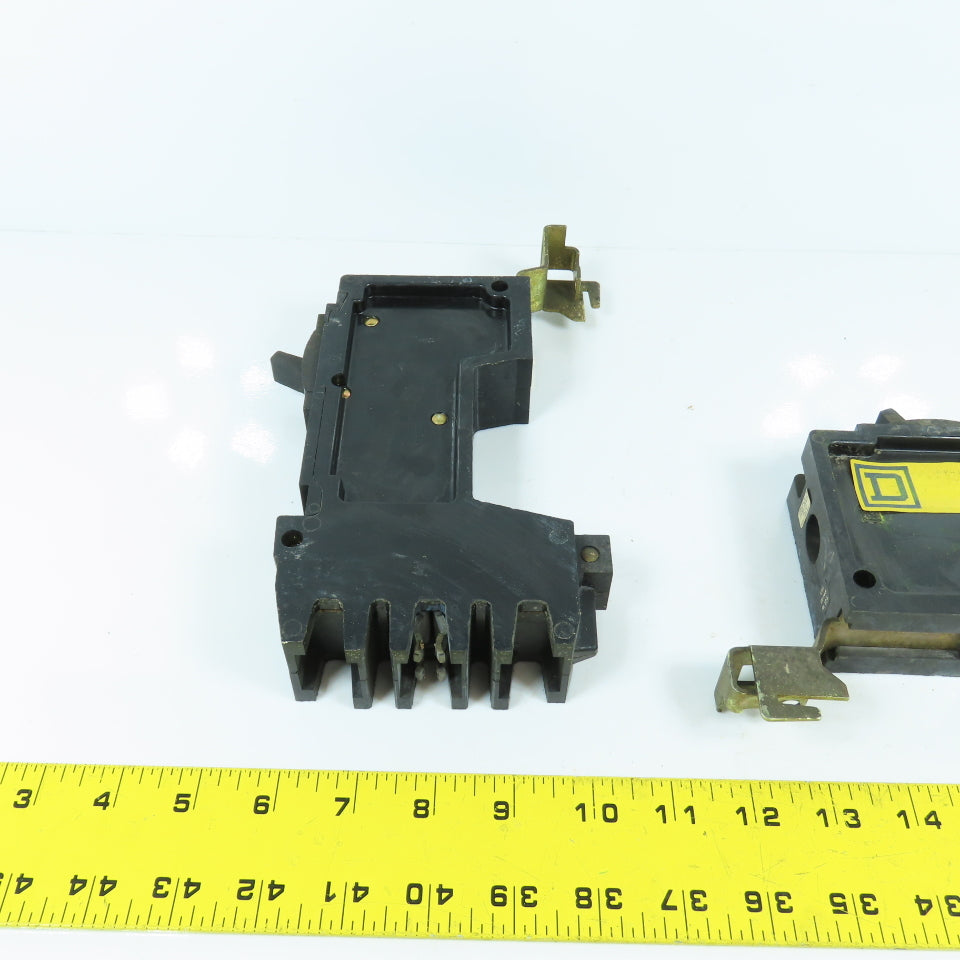 Square D FY-14015-P 15A Molded Case Single Pole Circuit Breaker Lot Of 2