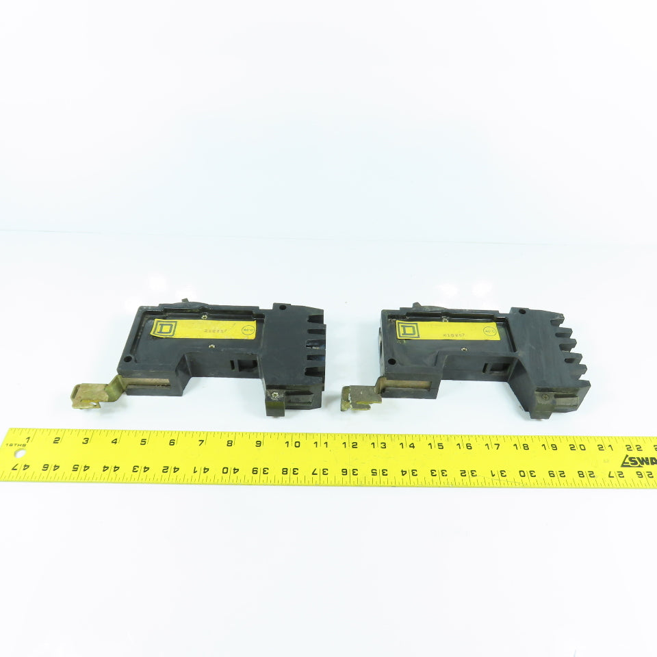 Square D FY-14015-P 15A Molded Case Single Pole Circuit Breaker Lot Of 2
