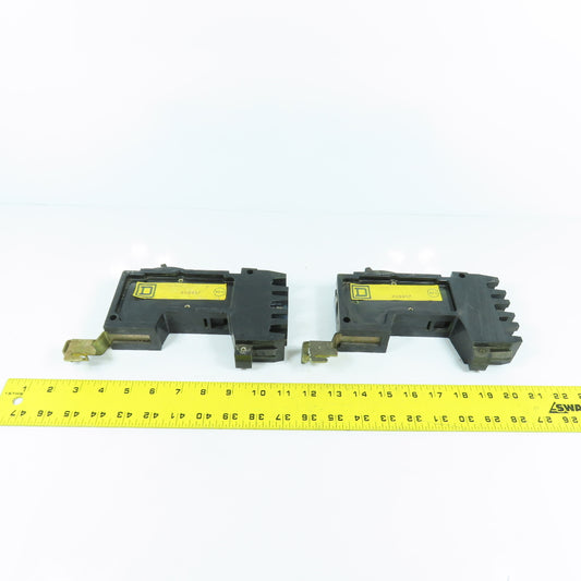 Square D FY-14015-P 15A Molded Case Single Pole Circuit Breaker Lot Of 2