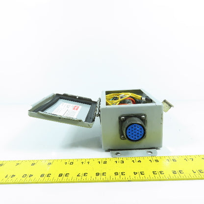 Hoffman A-604CH 6" x 4" x 3" Electrical Junction Enclosure W/ Terminal Strip