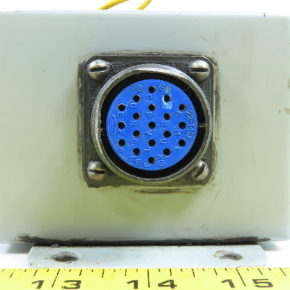 Hoffman A-604CH 6" x 4" x 3" Electrical Junction Enclosure W/ Terminal Strip