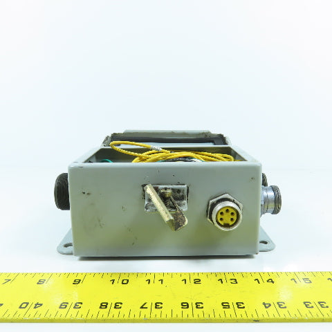 Hoffman A-604CH 6" x 4" x 3" Electrical Junction Enclosure W/ Terminal Strip