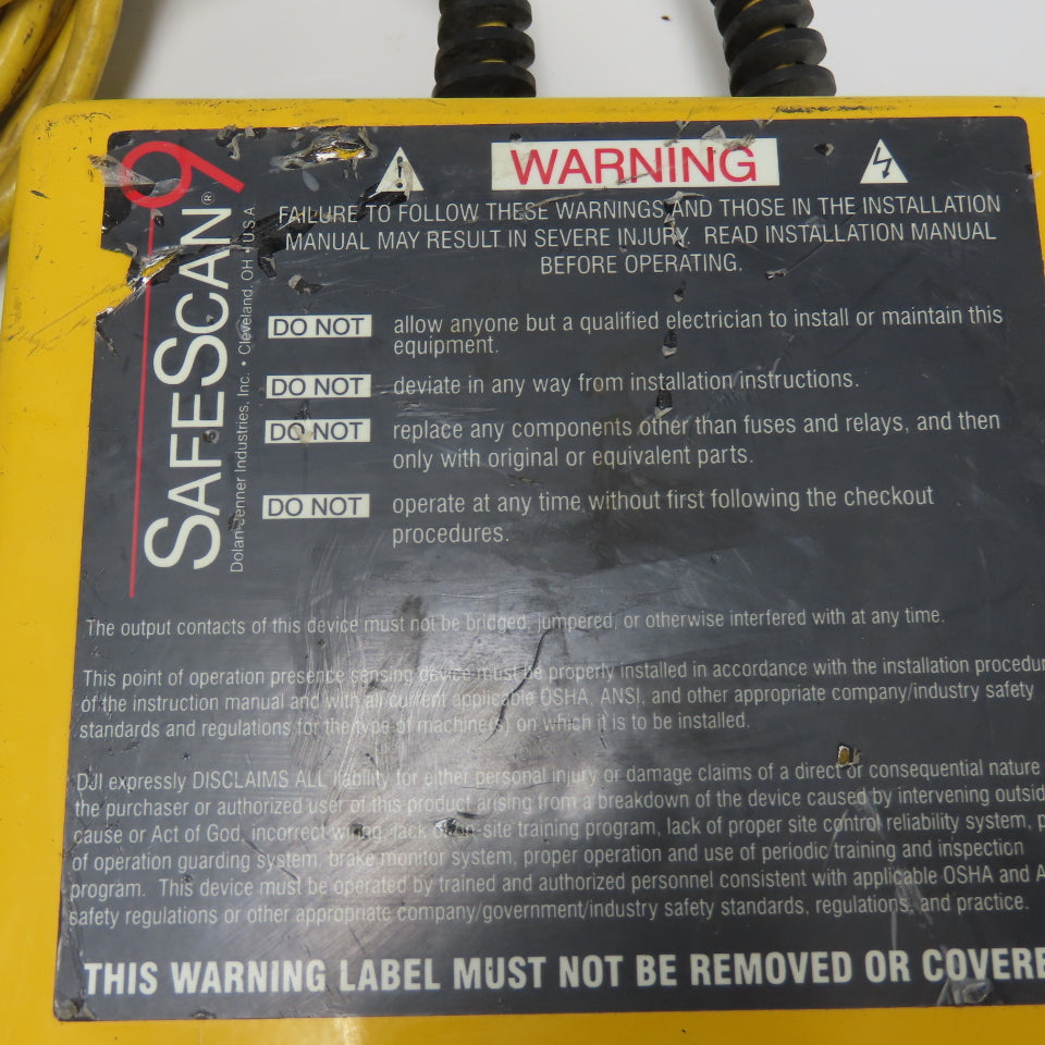 Dolan-Jenner SS910-11010 Light Curtain Safe Scan 9 Control Box 24VDC 1A
