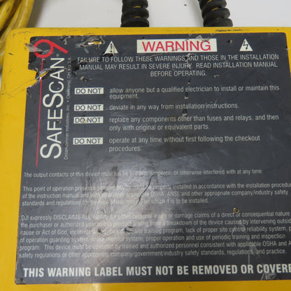 Dolan-Jenner SS910-11010 Light Curtain Safe Scan 9 Control Box 24VDC 1A