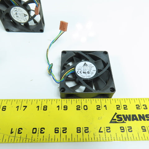 Delta AFB0712VHD 2-3/4" x 2-3/4" 12VDC Cooling Fan 0.40A Lot Of 7