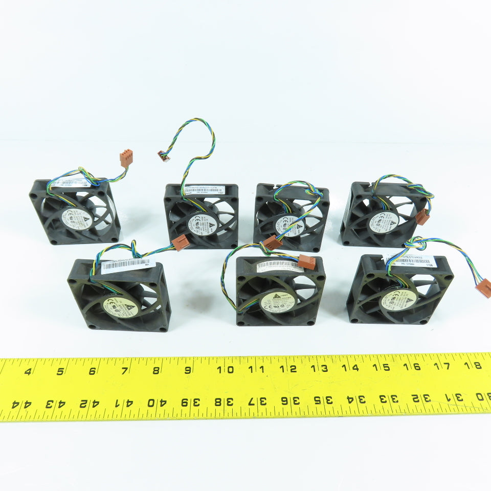 Delta AFB0712VHD 2-3/4" x 2-3/4" 12VDC Cooling Fan 0.40A Lot Of 7