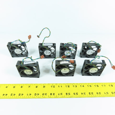Delta AFB0712VHD 2-3/4" x 2-3/4" 12VDC Cooling Fan 0.40A Lot Of 7