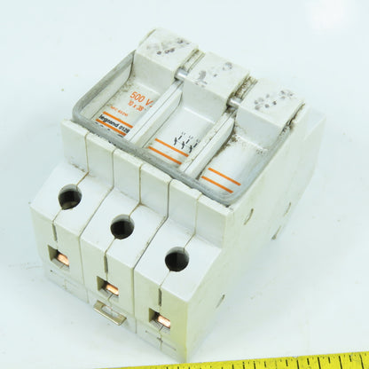Legrand 01268 NFC 63210 32A 500V 3-Pole Fuse Holder 10 x 38