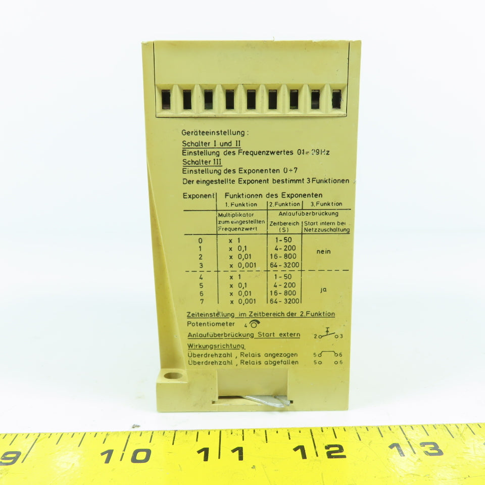 Pepperl + Fuchs WE M/Ex-DW-T Frequency Current Converter 110VAC