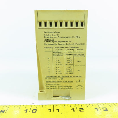 Pepperl + Fuchs WE M/Ex-DW-T Frequency Current Converter 110VAC
