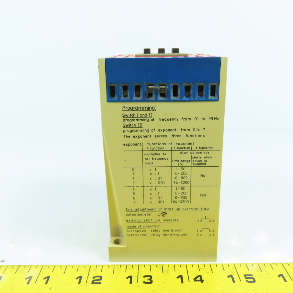 Pepperl + Fuchs WE M/Ex-DW-T Frequency Current Converter 110VAC