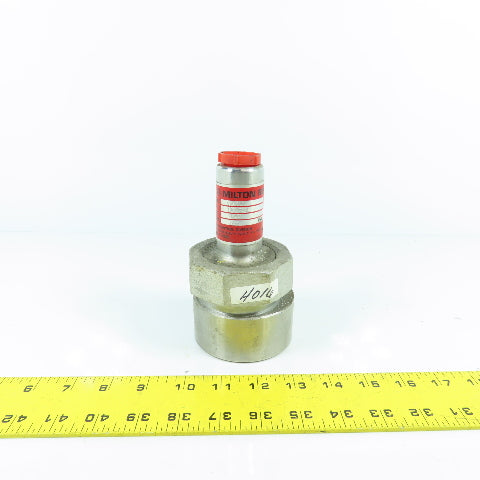 Milton Roy VS0861 1/2" Stainless Steel Safety Relief Valve 1000PSIG