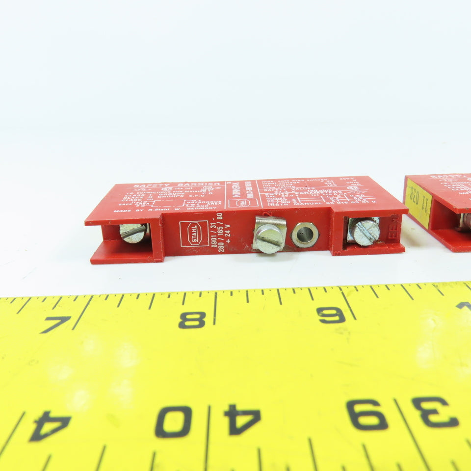 Stahl Intrinspak 8901/31-280/165/80 Safety Barrier 24V Lot Of 4