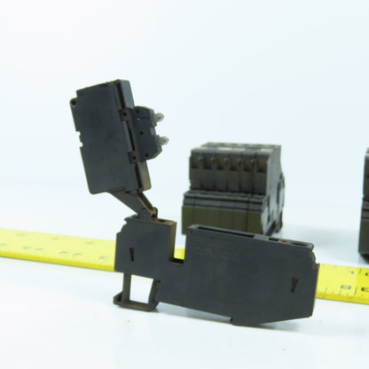 Phoenix Contact ZFK-4-HESI Terminal Block Fuse Spring Cage 600V 24-10AWG Lot/28