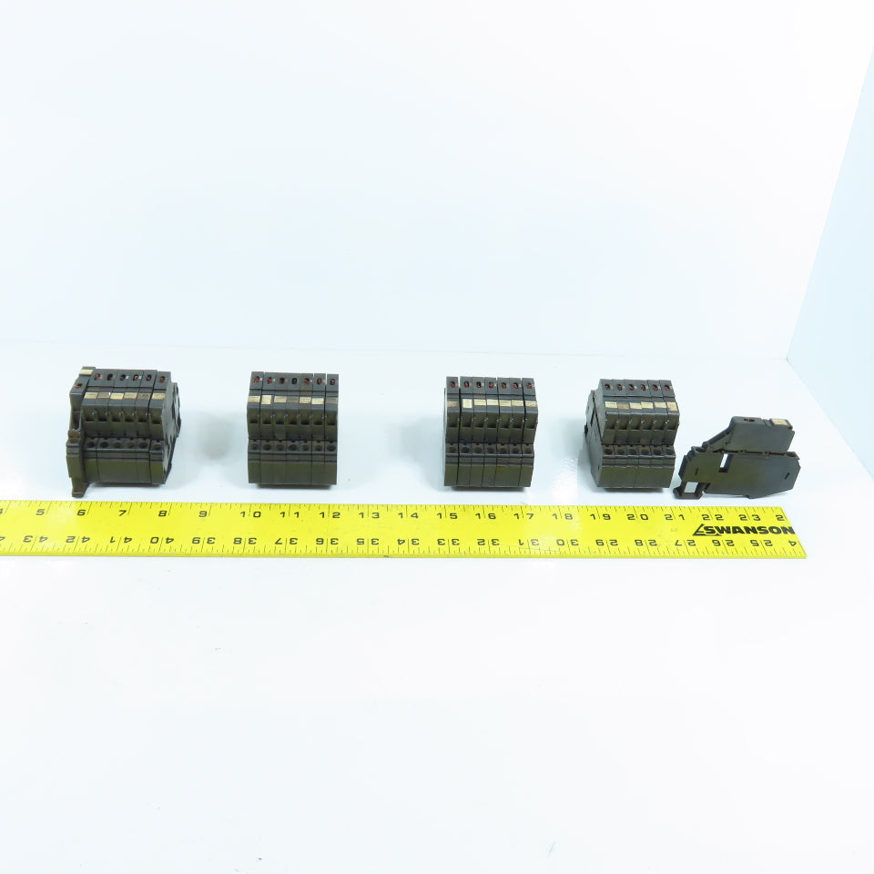 Phoenix Contact ZFK-4-HESI Terminal Block Fuse Spring Cage 600V 24-10AWG Lot/28