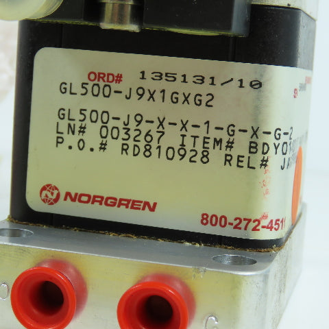 Norgren GL500-J9X1GXG2 Grip-Lok Pneumatic Gripper